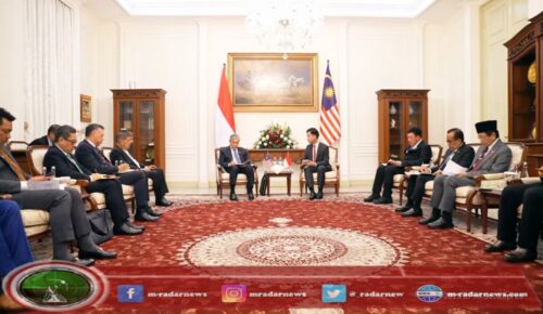 Terima Kunjungan Wakil PM Malaysia, Wapres Gibran Bahas Kerja Sama konkret di Berbagai Bidang