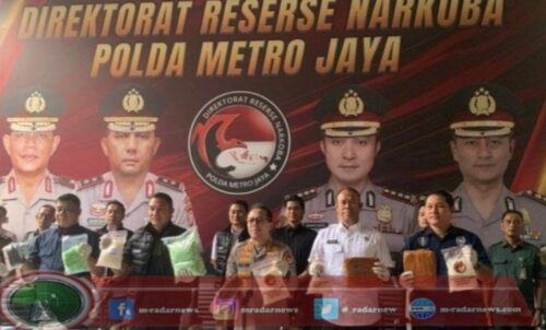 Kurun Waktu 3 Bulan, Ditresnarkoba Polda Metro Jaya Berhasil Ungkap 1.566 Kasus Narkotika