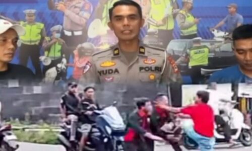 Video Viral Adu Jotos Antara Driver Truk dan Bus di Pasar Pekutatan Berakhir Damai