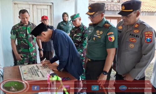 Karya Bakti TNI AD 2025: Dandim 0825/Banyuwangi Resmikan Renovasi Panti Asuhan Hj Siswani di Desa Tapanrejo di Banyuwangi