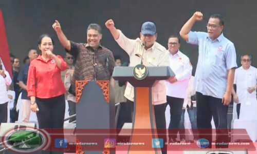 Momen Bersejarah, Presiden Prabowo Hadiri Peringatan Hari Buruh Internasional 2025 di Monas