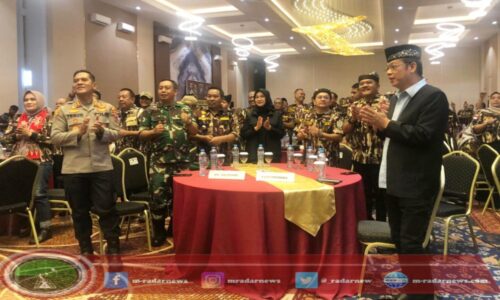 Kasdim 0825/Banyuwangi Hadiri Rakercab ke-1 GM FKPPI, Berharap Organisasi Semakin Solid dan Berkontribusi di Banyuwangi