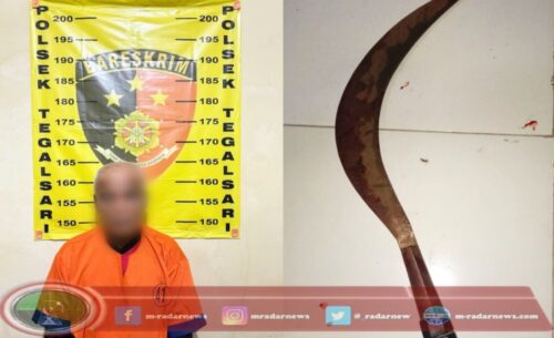 Tindak Tegas Premanisme dan Kekerasan: Polsek Tegalsari Tangkap Pelaku Bacok Tetangga di Banyuwangi