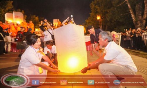 Kemeriahan Festival Lampion di Hari Raya Waisak 2569 BE/2025, Sekda Jateng: Bawa Pesan Damai untuk Masyarakat
