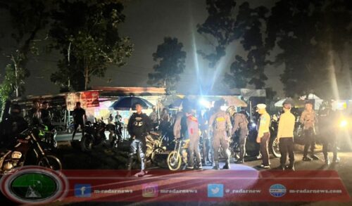 Gelar KRYD, Polresta Banyuwangi Amankan Puluhan Motor Tak Standar di Banyuwangi