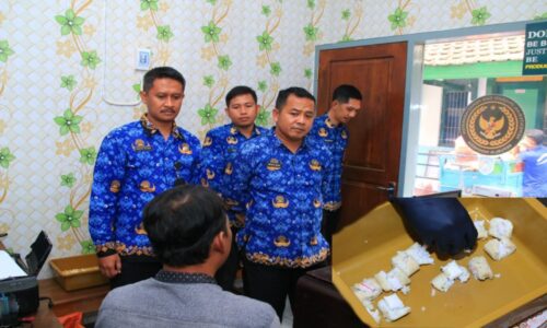 Petugas Lapas Banyuwangi Gagalkan Upaya Penyelundupan Diduga Sabu 12 Paket dalam Lontong di Banyuwangi