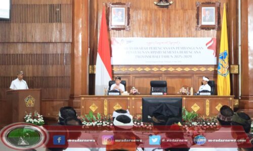 Gelar Musrenbang RPJMD Provinsi 2025–2029, Jadikan Sumbu Pembangunan Bali Lima Tahun ke Depan