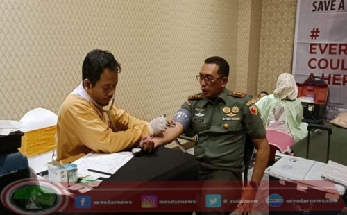 Peringati HUT Ke 7 Hotel Aston Banyuwangi Gelar Donor Darah Bersama Dandim 0825 di Banyuwangi