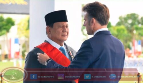 Presiden Emmanuel Macron Anugerahkan Grand Croix de la Légion d’Honneur kepada Presiden Prabowo Subianto