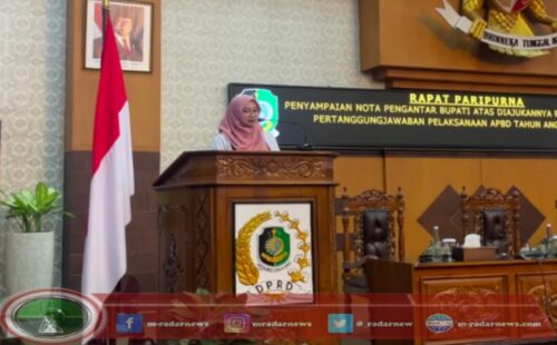 DPRD Banyuwangi Gelar Rapat Penyampaian Nota Pengantar Ranperda Pertanggungjawaban Pelaksanaan APBD 2024 di Banyuwangi