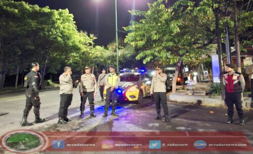 Antisipasi Gangguan Harkamtibmas Akhir Pekan, Polresta Banyuwangi Kembali Gelar KRYD Patroli Skala Besar di Banyuwangi