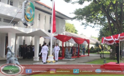 Pimpin Upacara Peringatan Hari Lahir Pancasila, Wabup Mujiono: Momentum Wujudkan Banyuwangi yang Inklusif dan Berkeadilan di Banyuwangi