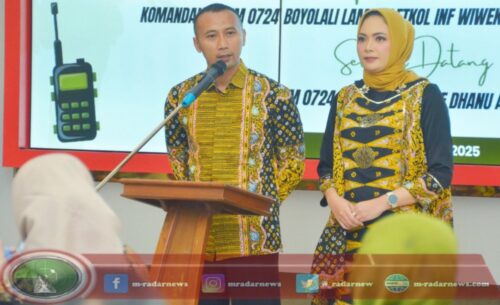 Tongkat Estafe Kepemimpinan Berganti, Letkol Inf Dhanu Anggoro Asmoro Resmi Jabat Dandim 0724/Boyolali