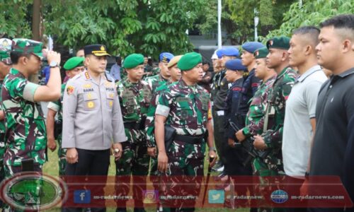 Jelang Kunker Wapres RI Gibran, TNI-Polri Gelar Apel Pengamanan VVIP, Kerahkan 4.000 Personel Gabungan di Banyuwangi