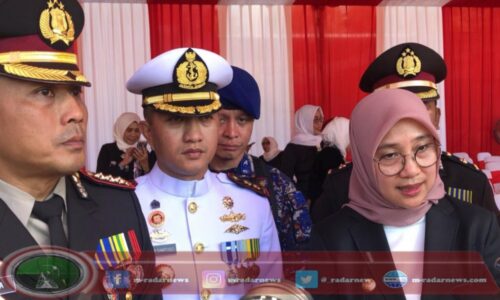 Upacara Peringatan Hari Bhayangkara ke-79, Bupati Ipuk Apresiasi Dedikasi dan Kontribusi Polresta Banyuwangi di Banyuwangi