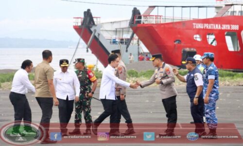 Polresta Banyuwangi Siagakan Personel Kunker Wapres Gibran di Banyuwangi, Tinjau Penanganan Laka Laut KMP Tunu Pratama Jaya di
