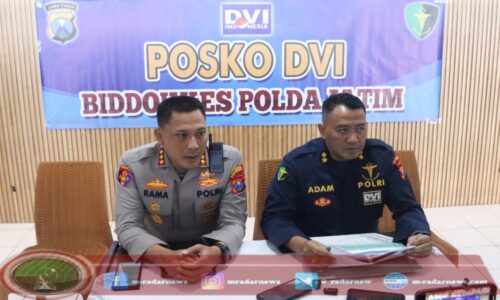Kapolresta Banyuwangi dan Tim DVI Polda Jatim Sampaikan Hasil Identifikasi Jenazah Korban KMP Tunu Pratama Jaya di Banyuwangi