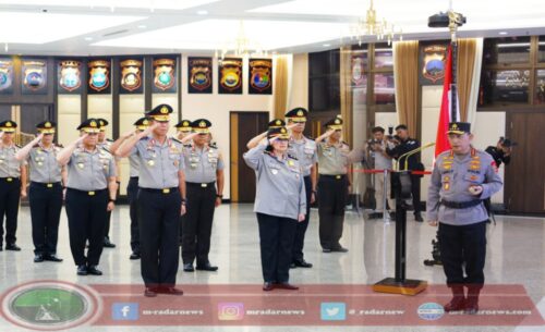 Sebanyak 17 Pati Polri Naik Pangkat Satu Tingkat, Satu Diantaranya Raih Bintang Tiga