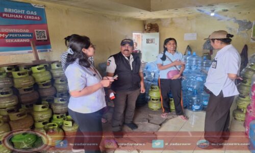 Terima Laporan, Tim Satgas Pengawas Terpadu Disperindag Provinsi Bali Sidak 9 Pangkalan Gas LPG 3 Kg di Denpasar