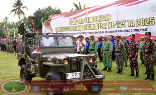 Bupati Ipuk Resmi Buka TMMD ke-125: Perkuat Gotong Royong dan Percepat Pembangunan Desa di Banyuwangi