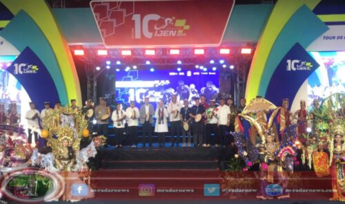 Bupati Ipuk Resmi Buka Ajang Balap Sepeda Internasional Tour de Banyuwangi Ijen 2025 di Banyuwangi