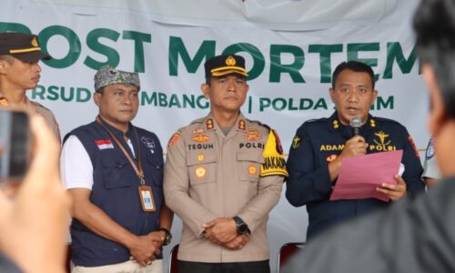 Update Korban KMP Tunu Pratama Jaya: Polresta Banyuwangi Bersama Tim Gabungan Umumkan Dua Identitas Jenazah di Banyuwangi