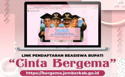 Pemkab Jember Perpanjang Pendaftaran Beasiswa “Cinta Bergema” di Jember