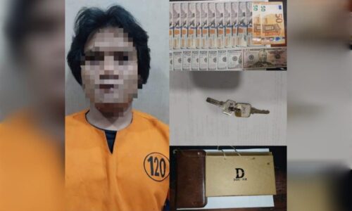 Gercep!! Kurang dari 1 Jam, Polresta Banyuwangi Berhasil Tangkap Terduga Pencuri Uang WNA di Banyuwangi