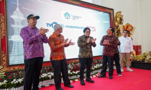 Wagub Bali Resmi Luncurkan Siaran TV Digital Tahap Kedua di Turyapada Tower KBS 6.0