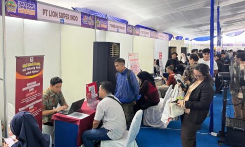 Job Fair Hari Jadi ke-80 Jateng, Tawarkan 6.800 Lowongan Kerja dari 288 Jabatan di 43 Perusahaan
