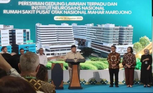 Gedung Baru RSPON Diresmikan, Presiden Prabowo: Jadikan Pusat Layanan, Pendidikan, dan Penelitian Saraf dan Otak