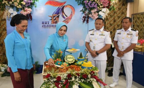 Peringati HUT ke-79 Jalasenastri, Danlanal Banyuwangi Tekankan Keluarga Prajurit sebagai Pertahanan Bangsa di Banyuwangi