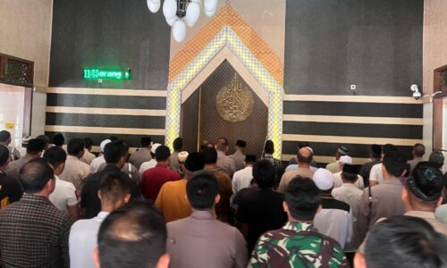 Wujud Solidaritas, Polresta Banyuwangi Gelar Salat Gaib dan Doa Bersama Almarhum Affan Kurniawan di Banyuwangi