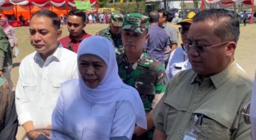 Gelar GPM Serentak di 962 Titik di Jawa Timur, Khofifah: Berharap Lebih Maksimal di Pasar Tradisional