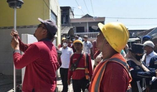 Pemkot Surabaya Lanjutkan Normalisasi Sungai Kalianak, 54 Bangunan Mulai Ditandai