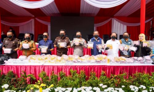 Operasi Tumpas Narkoba Semeru 2025: Polrestabes Surabaya Sita Narkoba Senilai Rp127 M, Selamatkan 881 Ribu Jiwa