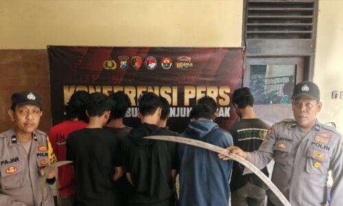 2 Kelompok Gangster Bentrok di Surabaya, 9 Remaja Berhasil di Amankan Polres Pelabuhan Tanjung Perak