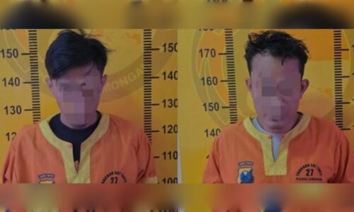 Operasi Tumpas Narkoba 2025, Polres Lamongan Ringkus Dua Pengedar Sabu