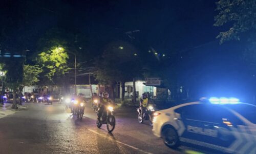 Sinergitas TNI-Polri Gelar Patroli Gabungan Skala Besar Jaga Kamtibmas dan Kondusifitas Wilayah Banyuwangi di Banyuwangi
