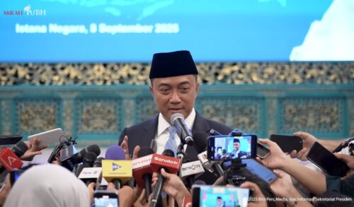 Formasi Baru Kabinet Merah Putih, Mensesneg: Posisi Menko Polkam Sementara akan di Jabat Ad Interim