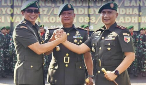 Dandim 0825/Banyuwangi Resmi Berganti, Letkol Triyadi Indrawijaya Gantikan Letkol Joko Sukoyo di Banyuwangi