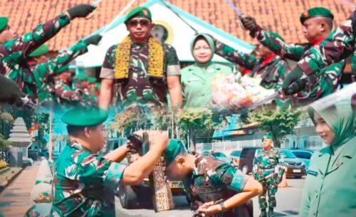 Penuh Haru, Kodim 0825/Banyuwangi Lepas Pemimpin Lama dan Sambut Dandim Baru dengan Tradisi Osing di Banyuwangi