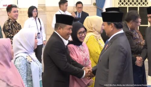 Presiden Prabowo Lantik Sejumlah Pejabat Baru di Istana Negara