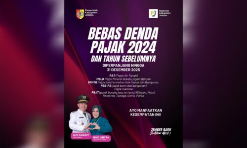 Kabar Gembira! Pemkab Jember Perpanjang Program Bebas Denda Pajak dan Penurunan Retribusi Pasar di Jember