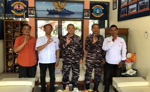 Jalin Silaturahmi, SMSI dan Lanal Banyuwangi Perkuat Sinergi dan Kolaborasi di Banyuwangi