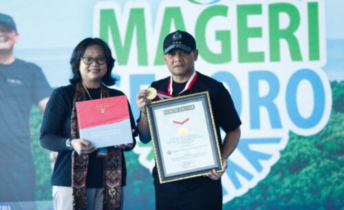 Penanaman Mangrove Serantak ‘Mageri Segoro’ 2025 di Jawa Tengah Pecahkan Rekor MURI