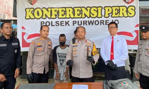 Polisi Amankan Pria Diduga Preman Bawa Sajam Jenis Belati Cundrik saat Operasi Sikat Semeru