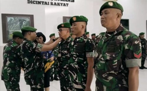 Dandim 0825/Banyuwangi Pimpin Korp Rapor Kenaikan Pangkat, Tekankan Tanggung Jawab dan Profesionalisme di Banyuwangi
