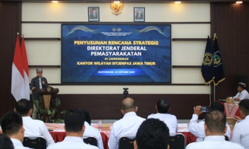 Lapas Banyuwangi Jadi Tuan Rumah Sosialisasi Penyusunan Renstra Ditjen Pemasyarakatan 2025-2029 di Banyuwangi
