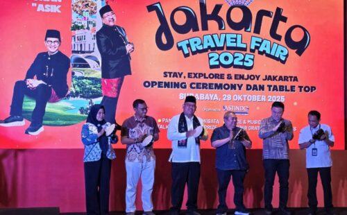 Jakarta Travel Fair 2025 Dibuka di Surabaya, Perkuat Sinergi Pariwisata Jatim-DKI Jakarta